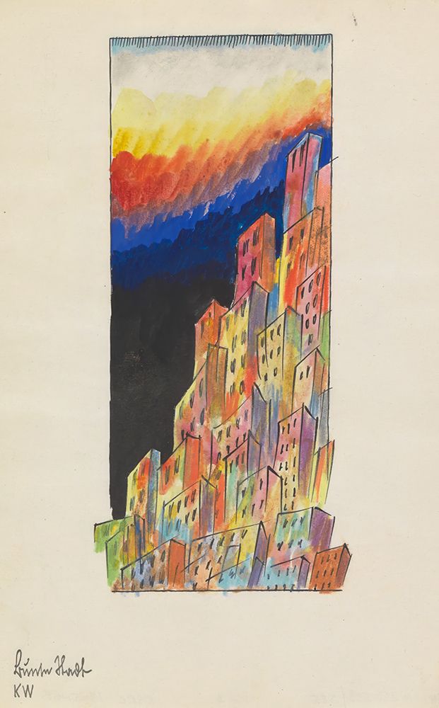 Bunte Stadt, Graz 1924 art print by Karl Wiener for $57.95 CAD