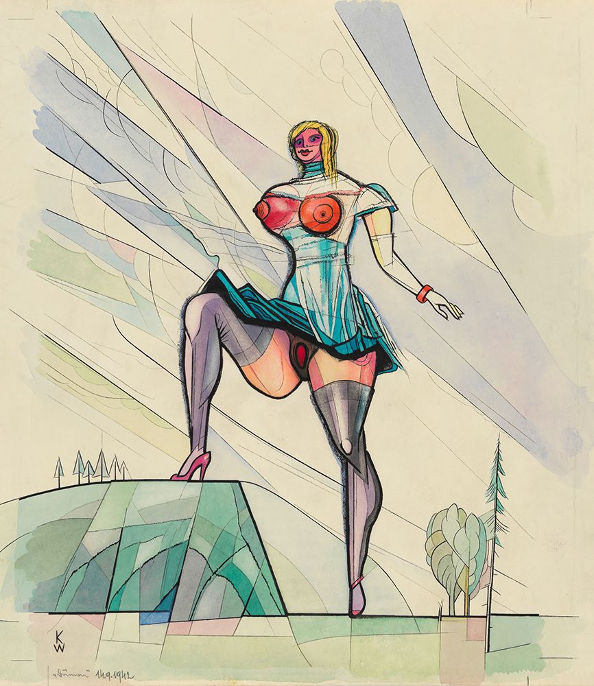 Damon 1942 art print by Karl Wiener for $57.95 CAD
