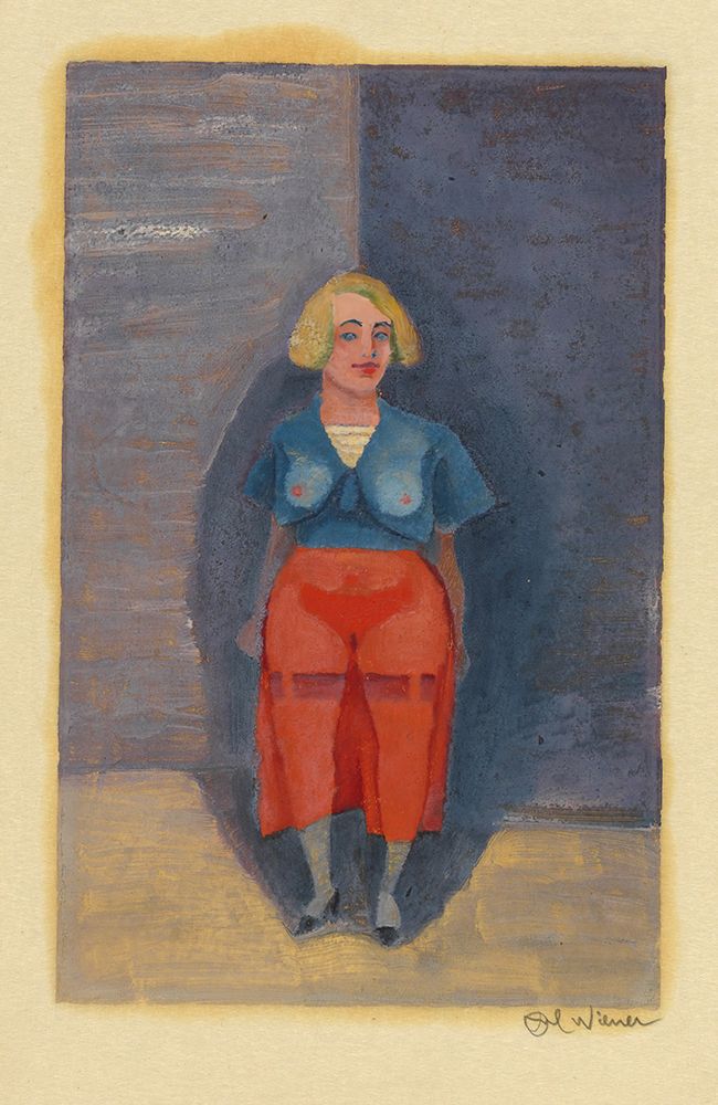Frauenfigur 1930 II art print by Karl Wiener for $57.95 CAD