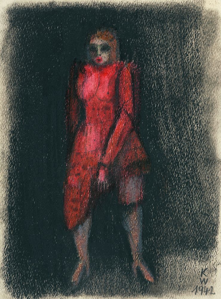 Frauenfigur 1942 art print by Karl Wiener for $57.95 CAD