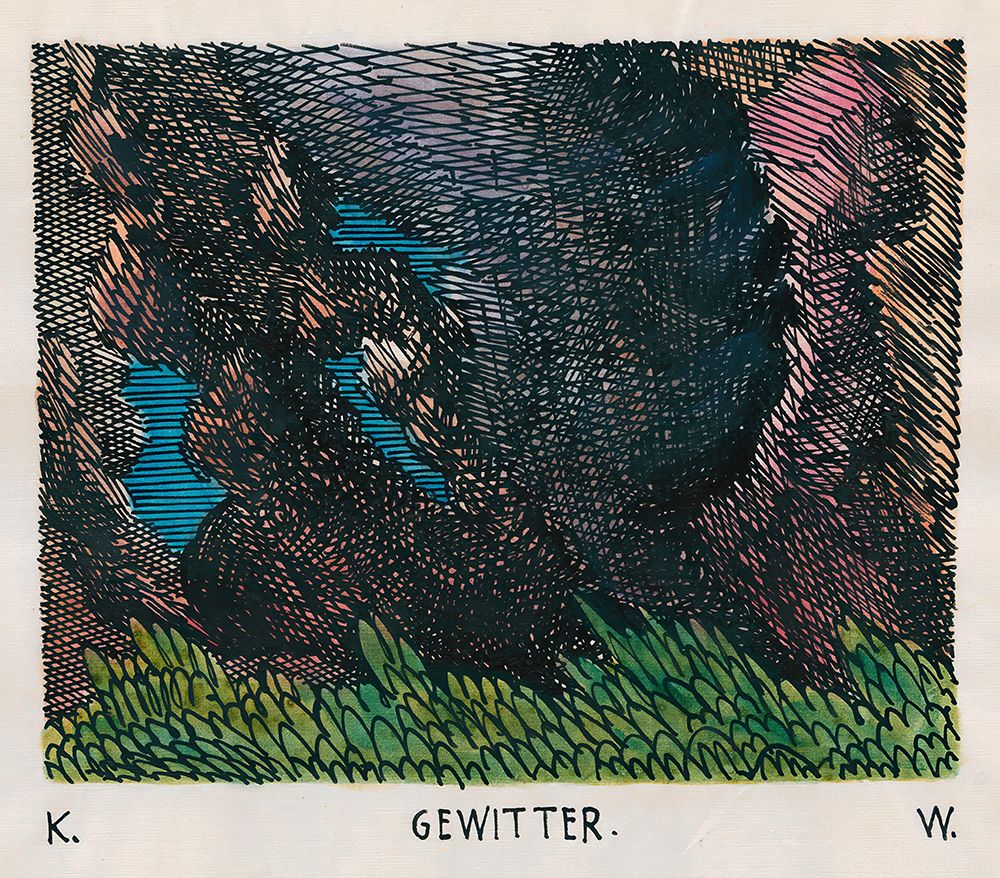 Gewitter 1922 art print by Karl Wiener for $57.95 CAD