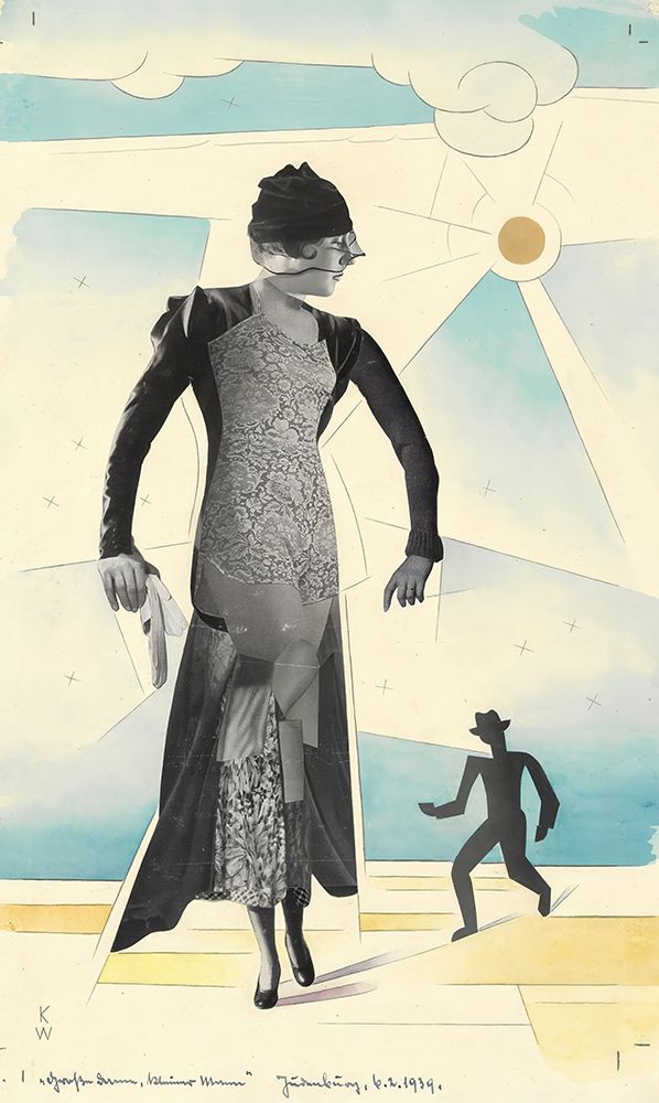 Grosse Dame, kleiner Mann 1939 art print by Karl Wiener for $57.95 CAD