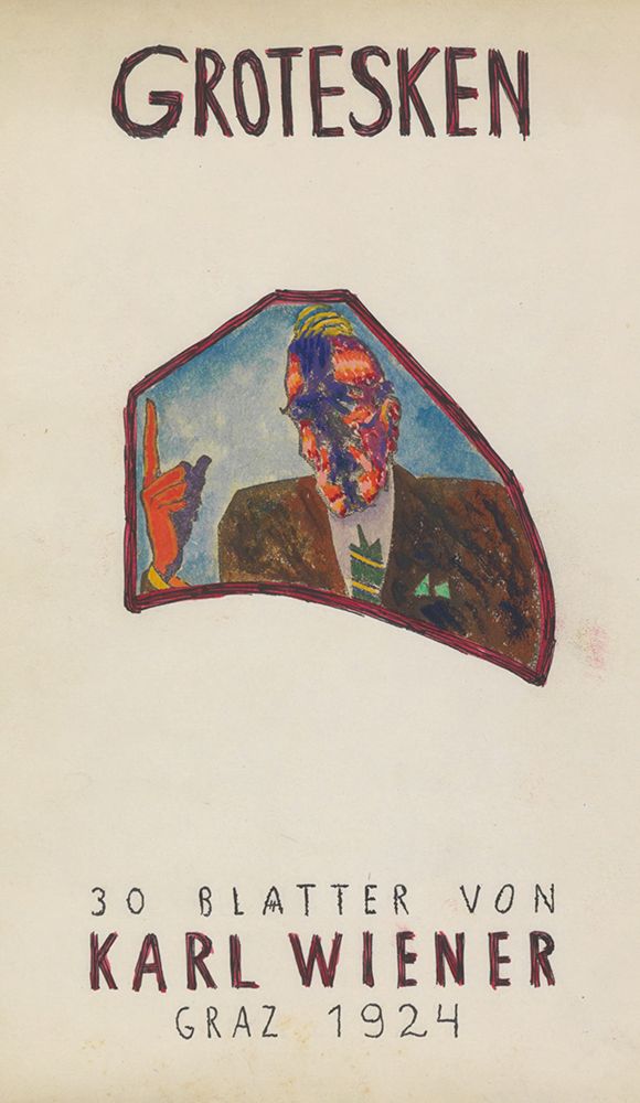 Grotesken 30 Blatter Graz 1924 art print by Karl Wiener for $57.95 CAD