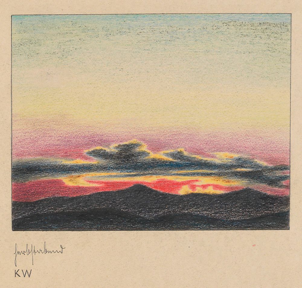 Herbstabend 1924 art print by Karl Wiener for $57.95 CAD