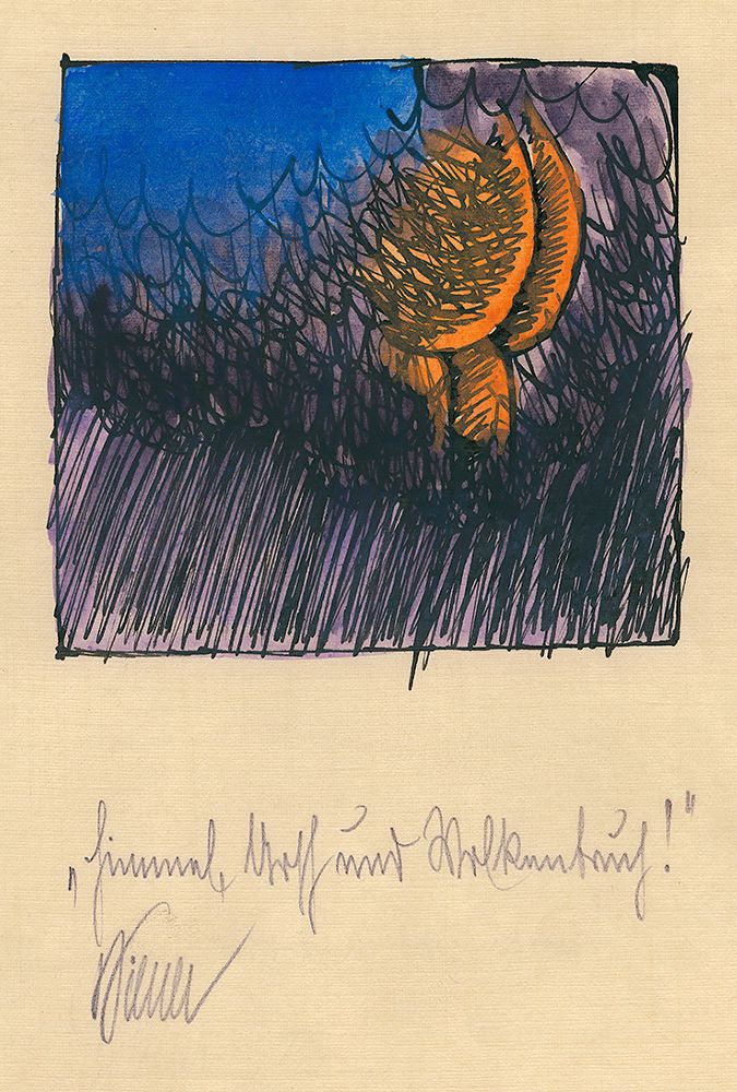 Himmel, Arsch und Wolkenbruch 1921 art print by Karl Wiener for $57.95 CAD