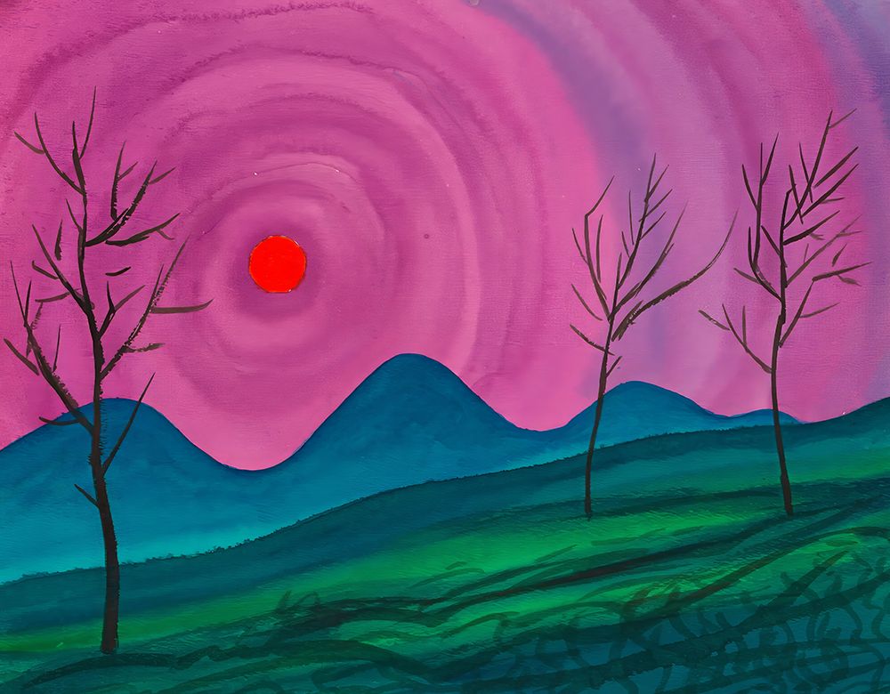 Landschaft 1928 art print by Karl Wiener for $57.95 CAD