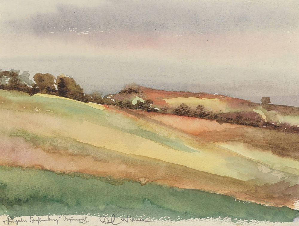 Landschaft Kahlenberg 1943 art print by Karl Wiener for $57.95 CAD