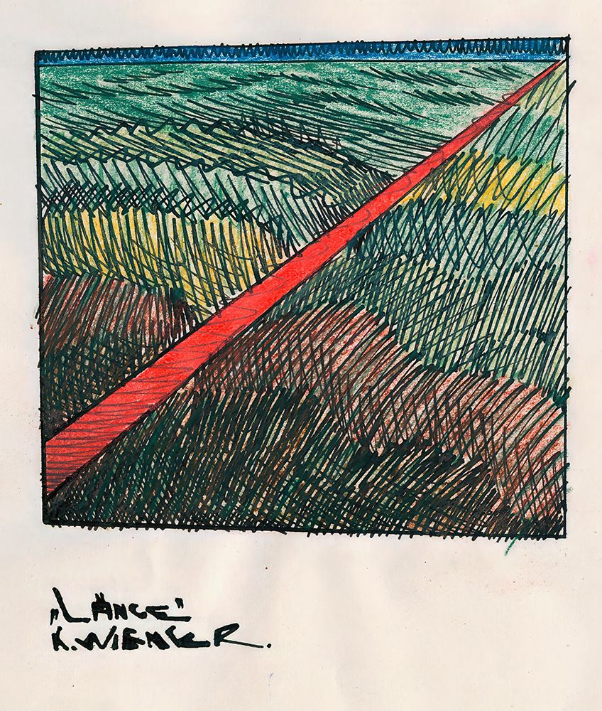 Lange 1921 art print by Karl Wiener for $57.95 CAD