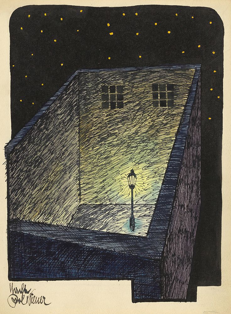 Nacht 1923 art print by Karl Wiener for $57.95 CAD