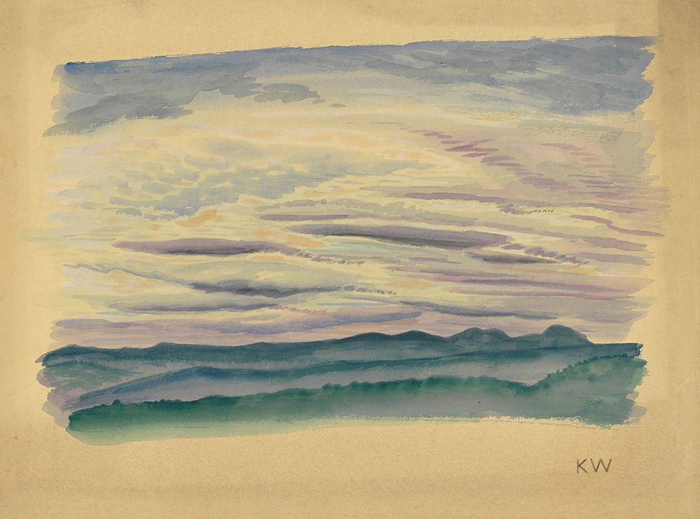 Naturstudie LIII 1924 art print by Karl Wiener for $57.95 CAD