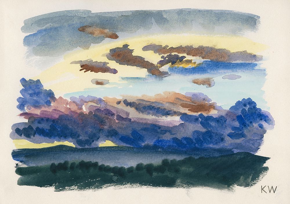Naturstudie X 1924 art print by Karl Wiener for $57.95 CAD