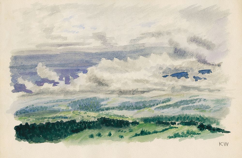 Naturstudie XLI 1924 art print by Karl Wiener for $57.95 CAD