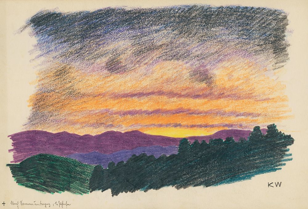 Naturstudie XLII 1924 art print by Karl Wiener for $57.95 CAD