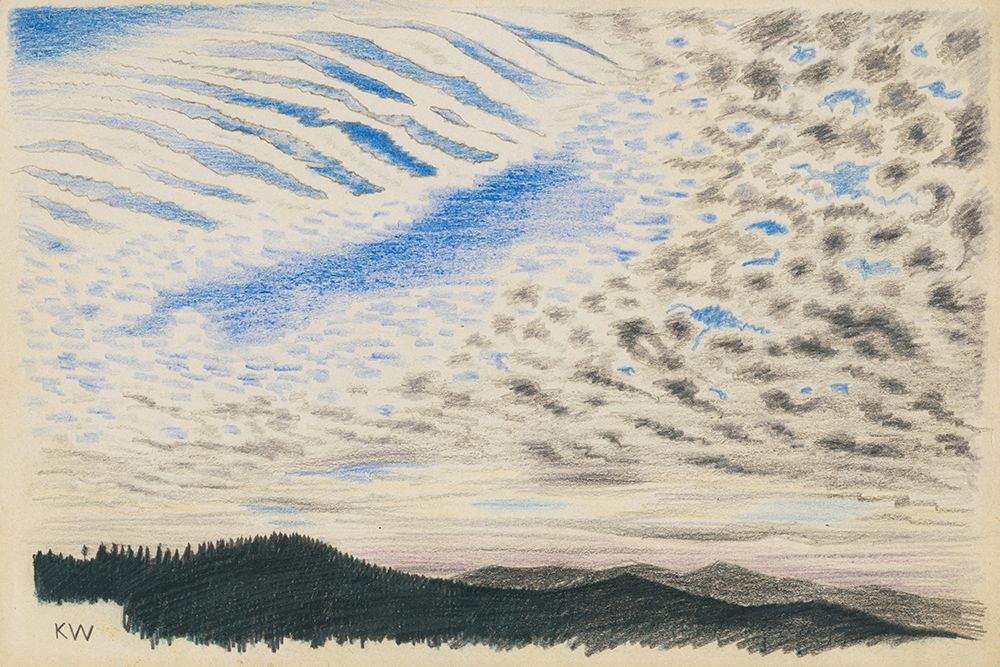 Naturstudie XLVI 1924 art print by Karl Wiener for $57.95 CAD