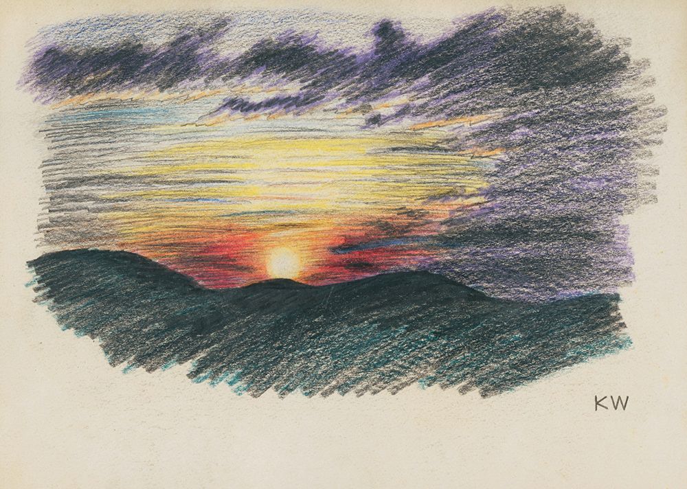 Naturstudie XLVII 1924 art print by Karl Wiener for $57.95 CAD
