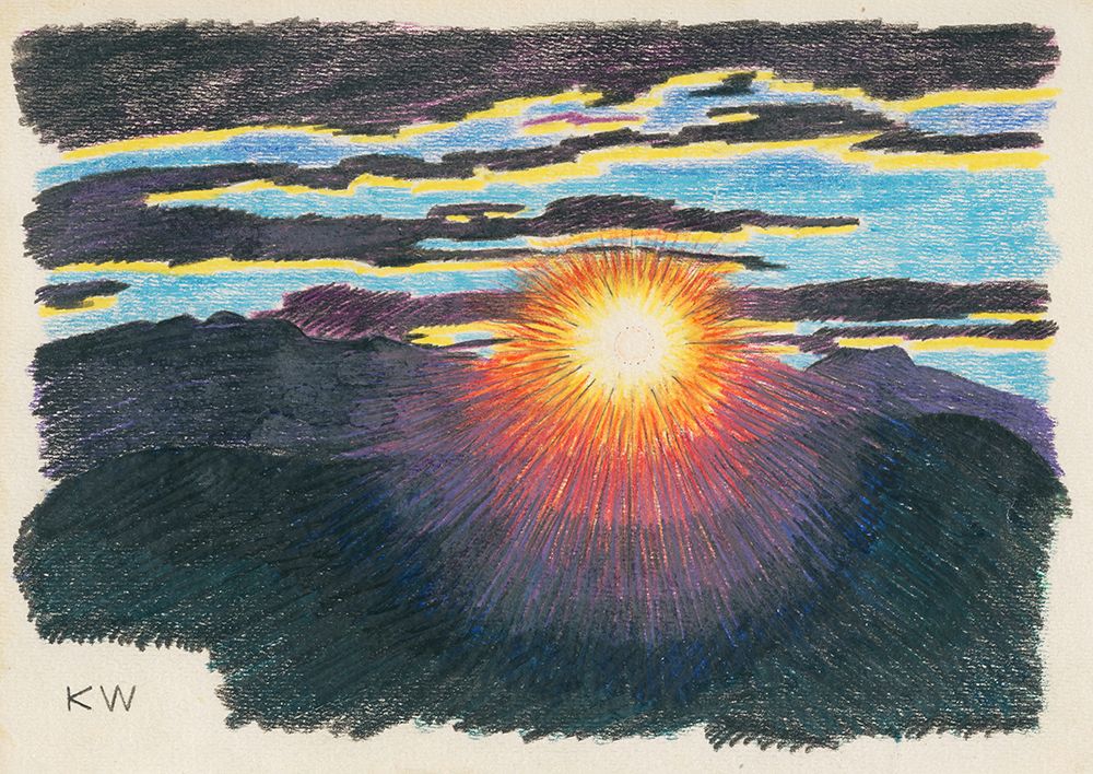 Naturstudie XVI 1924 art print by Karl Wiener for $57.95 CAD