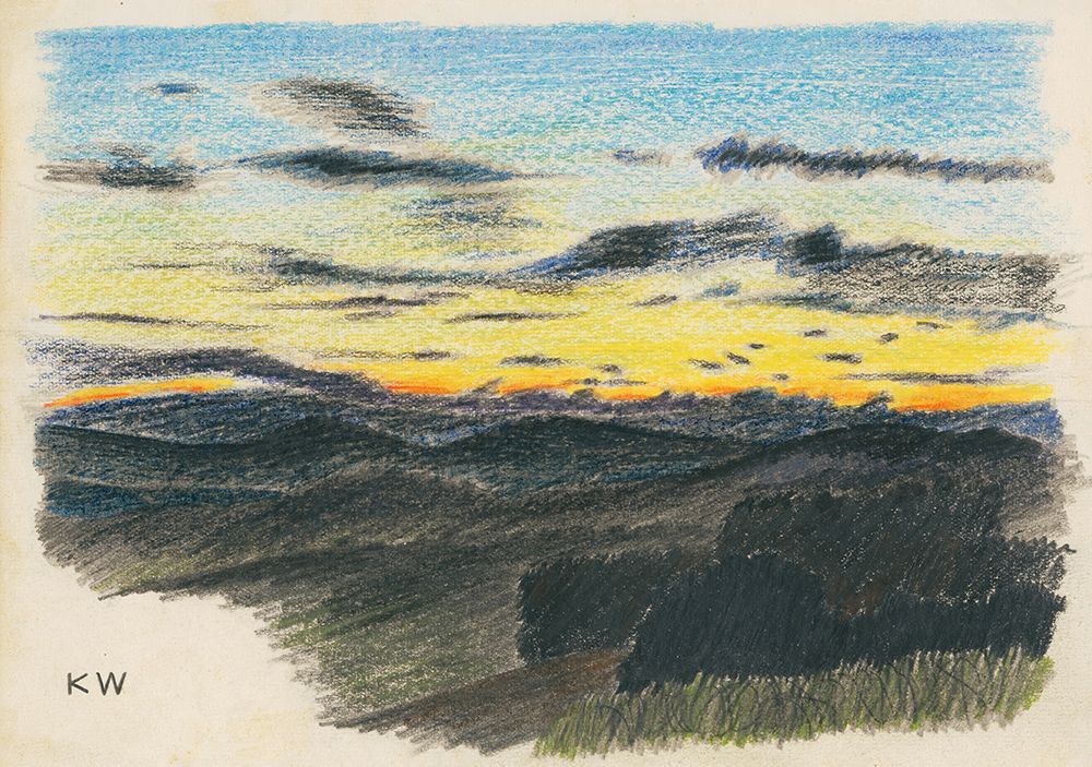 Naturstudie XXII 1924 art print by Karl Wiener for $57.95 CAD