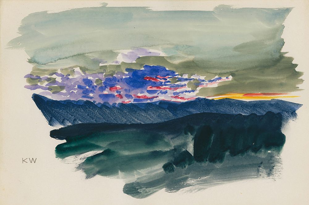 Naturstudie XXXIII 1924 art print by Karl Wiener for $57.95 CAD