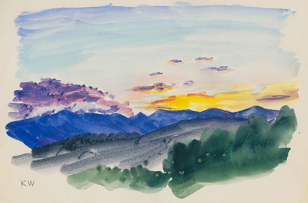 Naturstudie XXXVI 1924 art print by Karl Wiener for $57.95 CAD