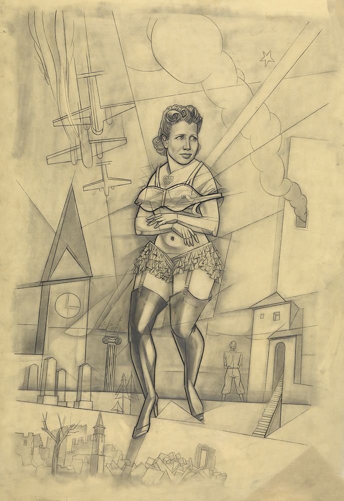 Ohne Titel 1941 I art print by Karl Wiener for $57.95 CAD