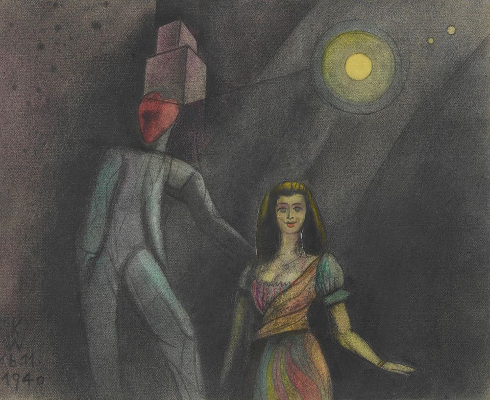 Ohne Titel aus Die 150 Blatter III 1940 art print by Karl Wiener for $57.95 CAD