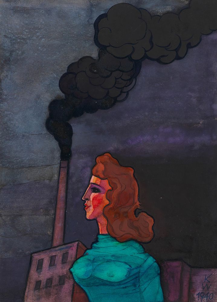 Ohne Titel aus Die 150 Blatter IV 1940 art print by Karl Wiener for $57.95 CAD
