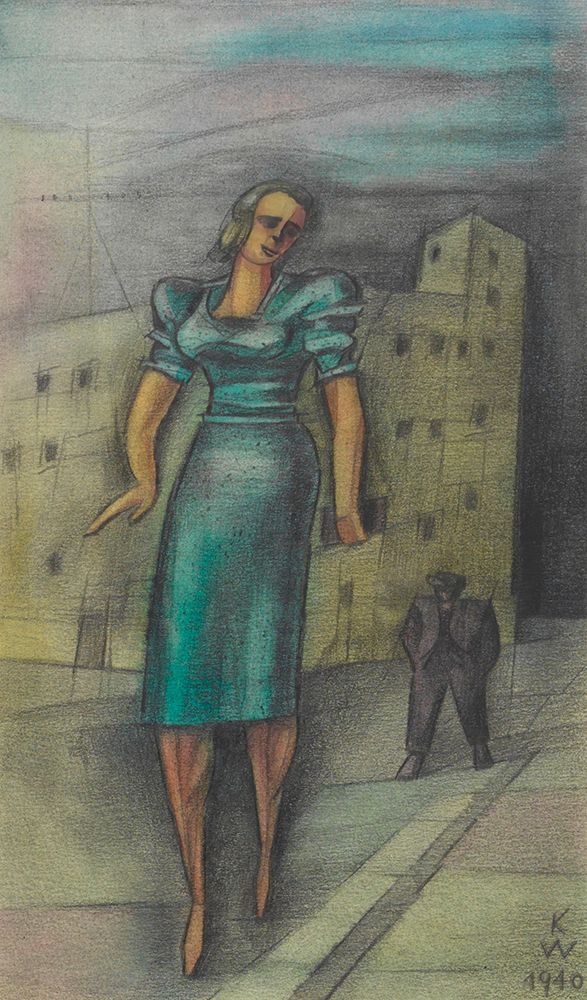 Ohne Titel aus Die 150 Blatter VII 1940 art print by Karl Wiener for $57.95 CAD