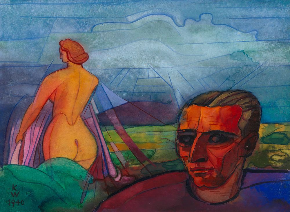 Ohne Titel aus Die 150 Blatter X 1940 art print by Karl Wiener for $57.95 CAD
