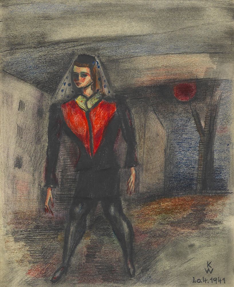 Ohne Titel aus Die 150 Blatter XVII 1940 art print by Karl Wiener for $57.95 CAD
