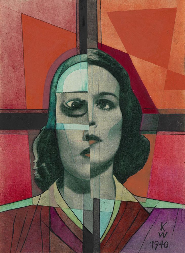 Ohne Titel Collage II aus Die 150 Blatter 1940 art print by Karl Wiener for $57.95 CAD