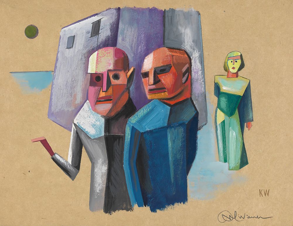 Ohne Titel Figurenstudie 1932 art print by Karl Wiener for $57.95 CAD