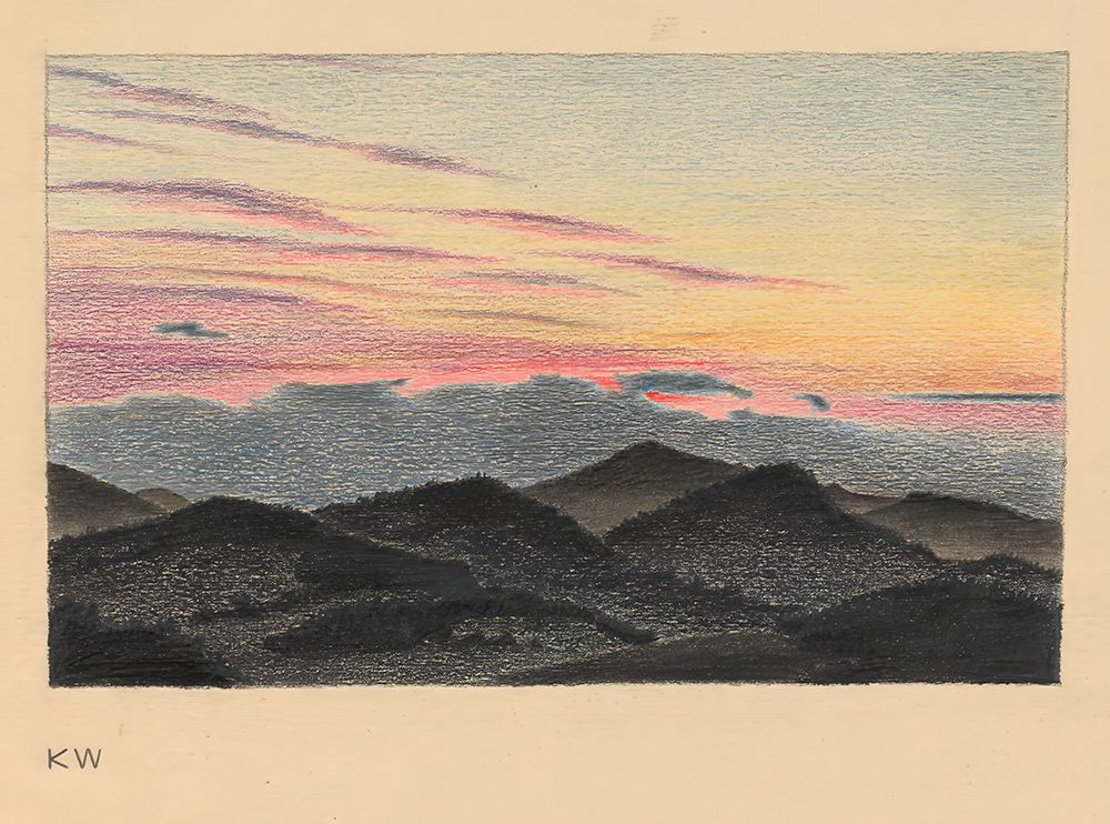 Ohne Titel Naturstudie 1924 IV art print by Karl Wiener for $57.95 CAD