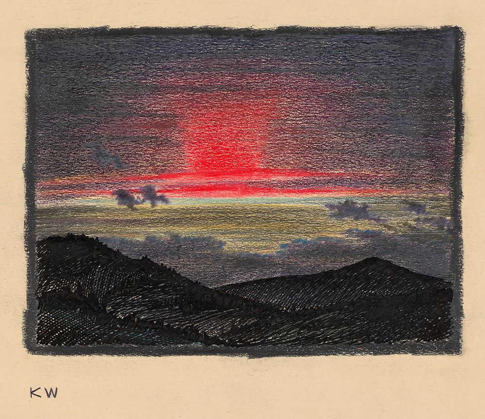 Ohne Titel Naturstudie 1924 VI art print by Karl Wiener for $57.95 CAD
