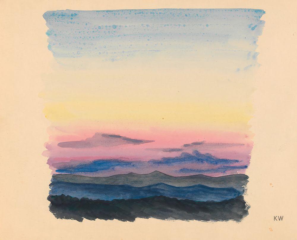 Ohne Titel Naturstudie 1924 VII art print by Karl Wiener for $57.95 CAD