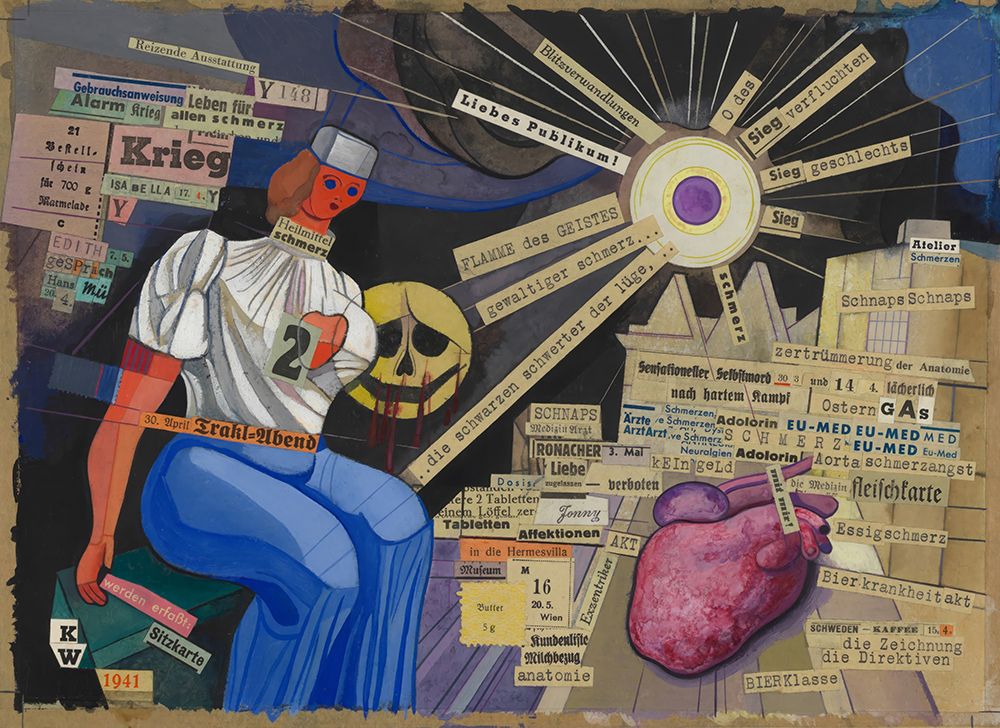 Ohne Titel Schmerz 1941 art print by Karl Wiener for $57.95 CAD