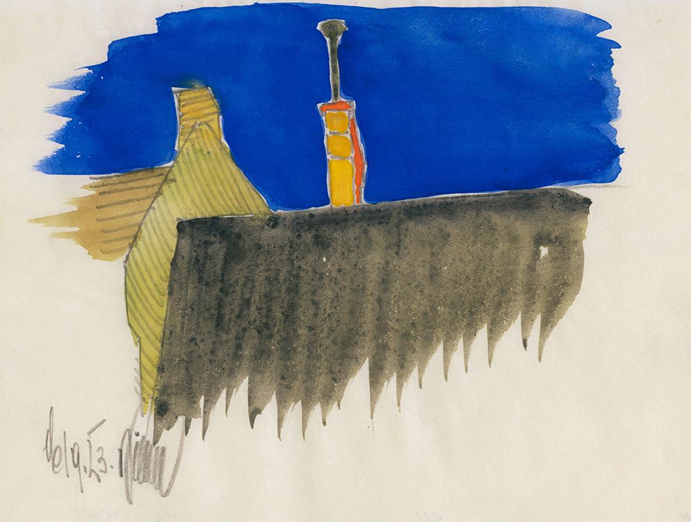 Ohne Titel Skizzen 10 Blatter II 1923 art print by Karl Wiener for $57.95 CAD
