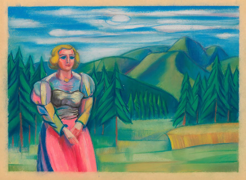Ohne V 1940 art print by Karl Wiener for $57.95 CAD