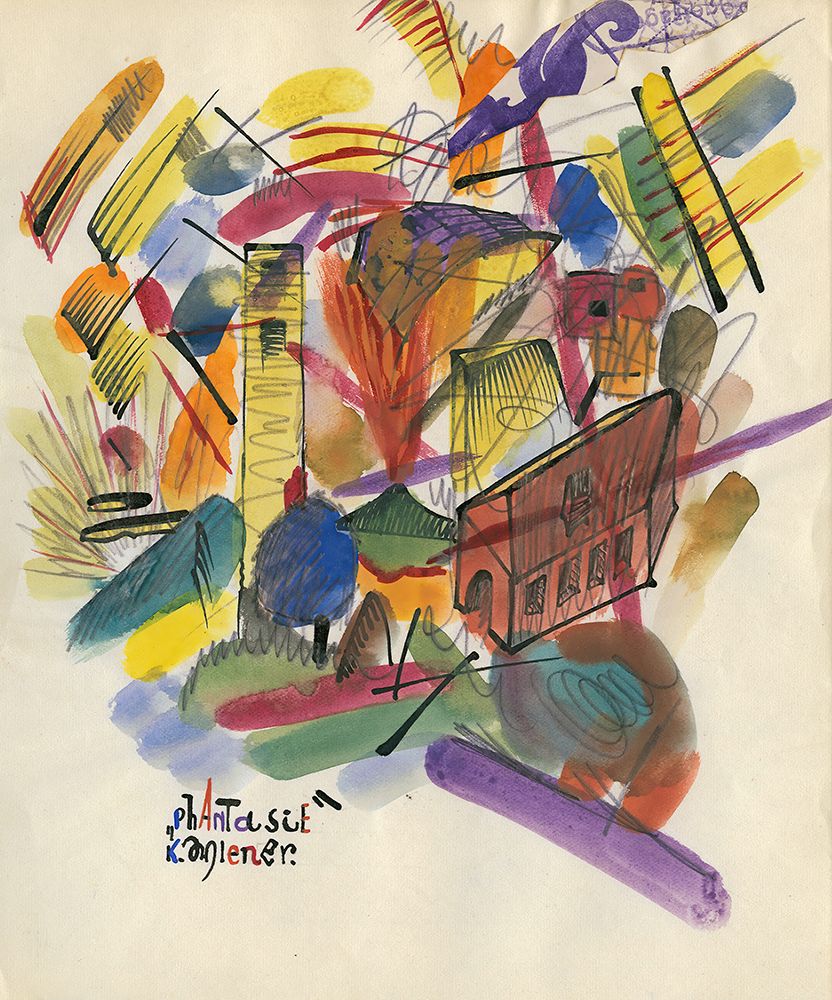 Phantasie 1921 art print by Karl Wiener for $57.95 CAD