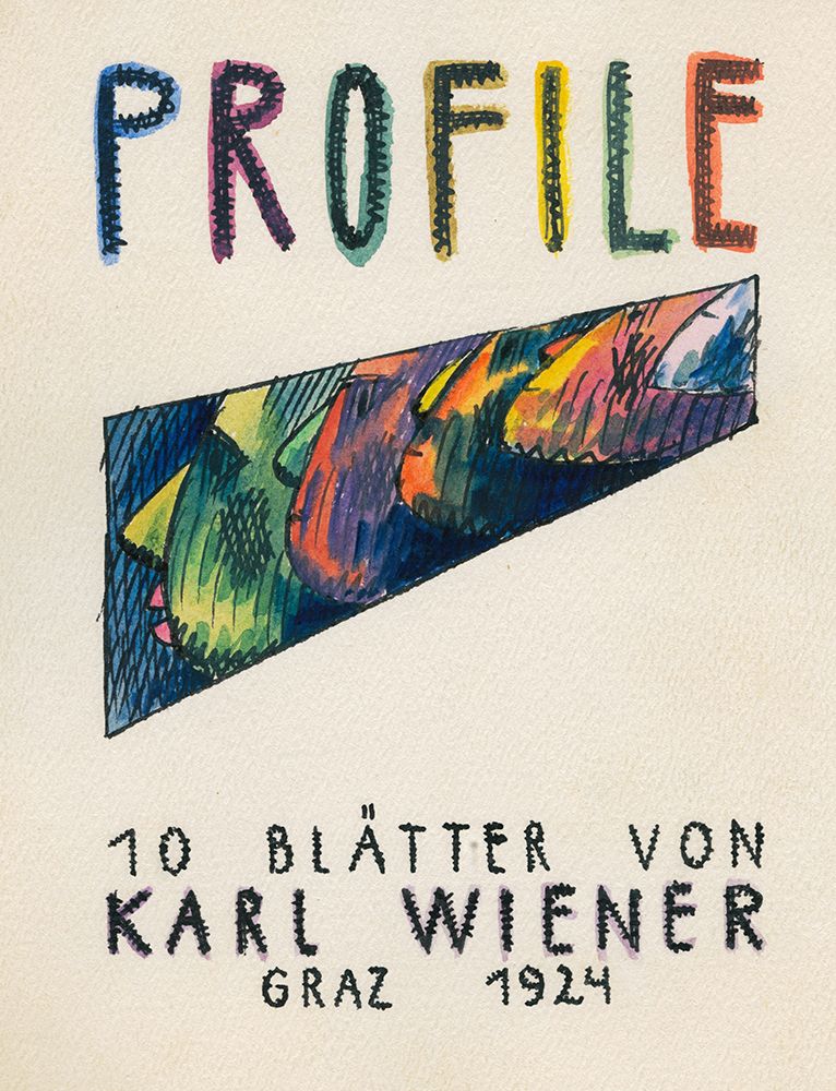 Profile 10 Blatter Graz 1924 art print by Karl Wiener for $57.95 CAD