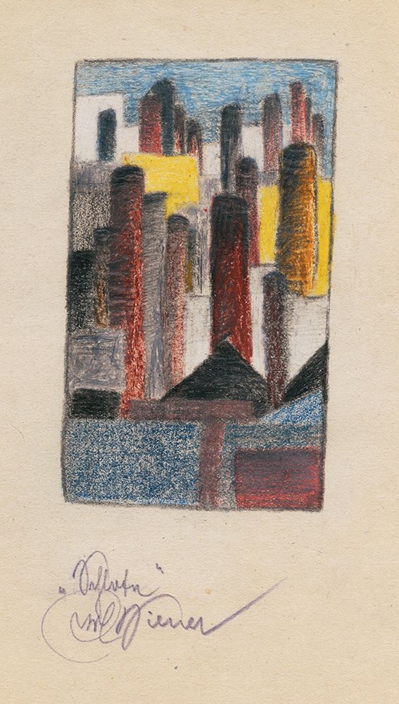 Schlote 1923 art print by Karl Wiener for $57.95 CAD