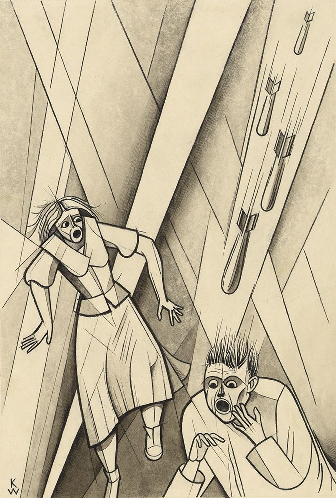 Schrecken 1939 art print by Karl Wiener for $57.95 CAD