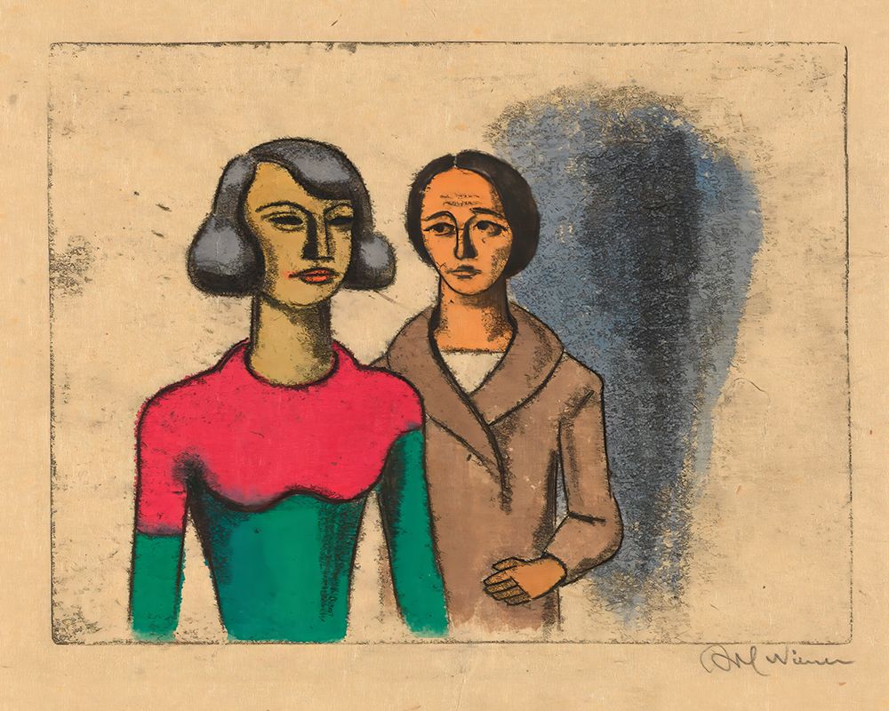 Schwestern 1930 art print by Karl Wiener for $57.95 CAD