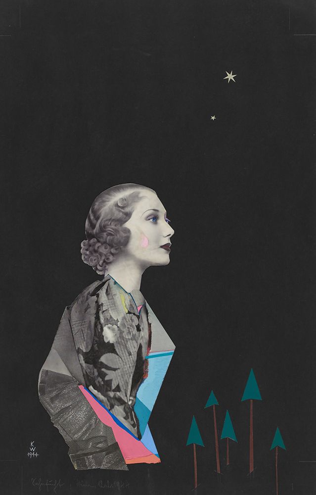 Sehnsucht Collage 1944 art print by Karl Wiener for $57.95 CAD