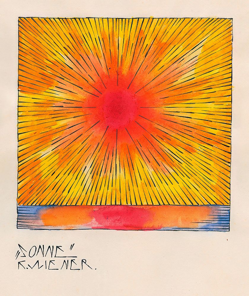 Sonne 1921 art print by Karl Wiener for $57.95 CAD