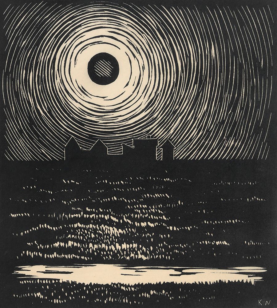 Sonnenuntergang 1929 art print by Karl Wiener for $57.95 CAD