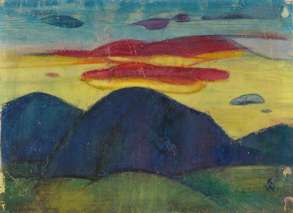 Sonnenuntergang 1939 art print by Karl Wiener for $57.95 CAD