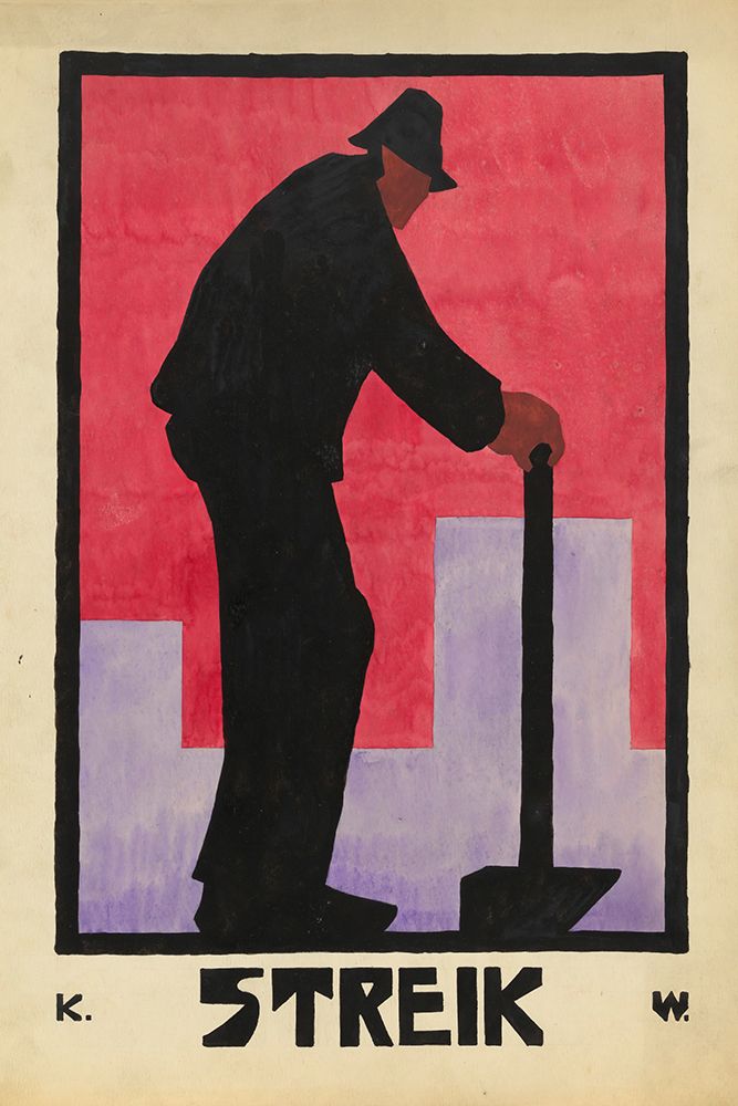 Streik 1923 art print by Karl Wiener for $57.95 CAD