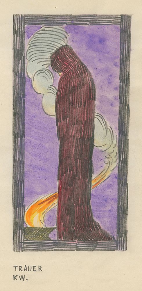 Trauer 1921 art print by Karl Wiener for $57.95 CAD