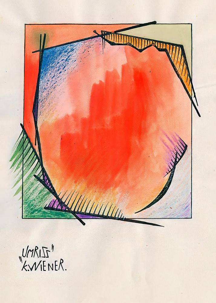 Umriss 1921 art print by Karl Wiener for $57.95 CAD