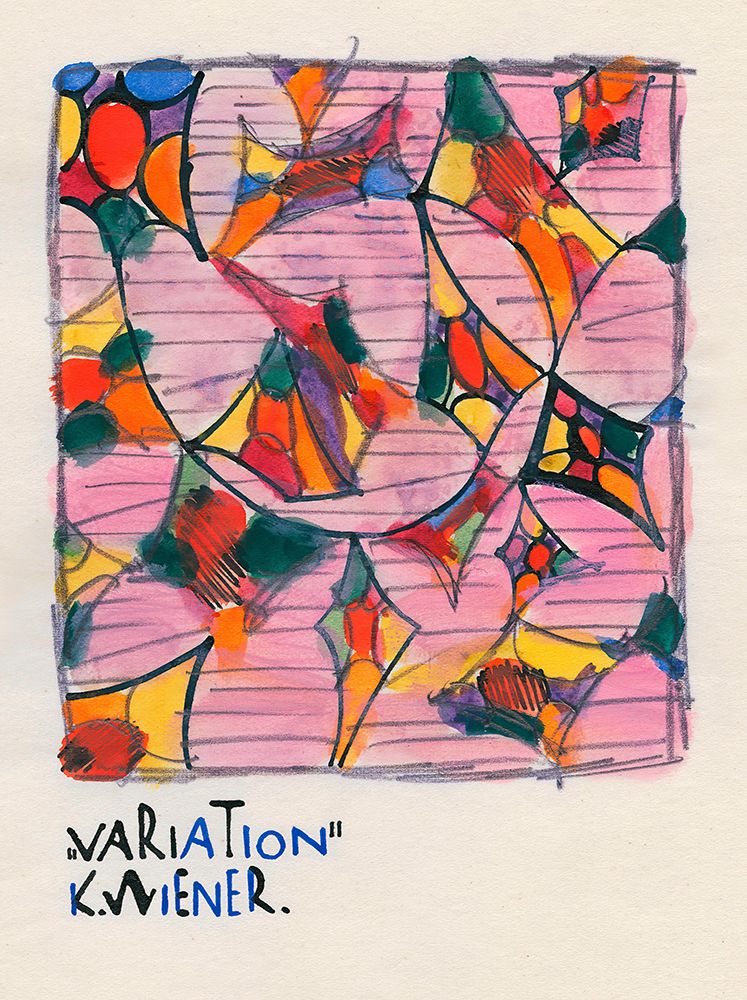 Variation 1921 art print by Karl Wiener for $57.95 CAD